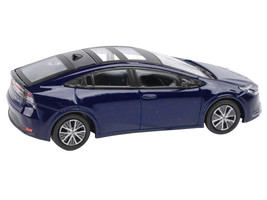 2023 Toyota Prius Reservoir Blue w Black Top Sun Roof Sun Roof 1/64 Diecast Car - $25.67