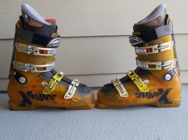 Salomon X-Wave Free Downhill Alpine Ski Boots Flex 110 Men&#39;s mondo Size 28.5 - £62.47 GBP
