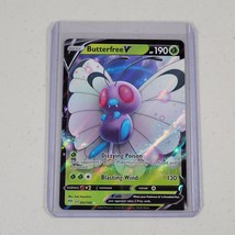 Pokemon Card Butterfree V #001/189 Darkness Ablaze Holo Ultra Rare TCG 2020 NM/M - £2.55 GBP