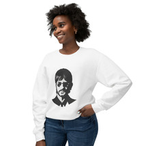 Ringo Starr 100% Cotton Unisex Black Lightweight Crewneck Sweatshirt - £34.54 GBP+