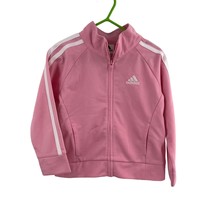 Adidas Pink Zip Front Jacket 2T New - £18.45 GBP