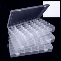 Photo Box Storage 16 Inner Storage Containers For Clear NEW