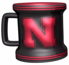 *Nebraska Cornhuskers Shot Glass Sculpted Mini Mug NEW - £8.59 GBP