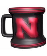 *Nebraska Cornhuskers Shot Glass Sculpted Mini Mug NEW - £8.64 GBP
