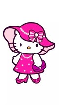 Hello Kitty Dressup with her Purse Metal Cutting Die Card Making Scrapbooking   - £8.65 GBP