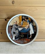 Norman Rockwell Plate First Limited Edition 1983 Vintage 14668B 8.5&quot; Add... - $50.69 CAD