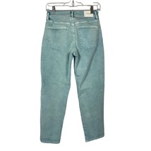 Express Boyfriend Mid Rise Jeans Womens Size 0 Light Blue Wash Tapered Leg - £10.04 GBP