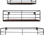 Floating Shelves Wall Mounted Set of 3, Hanging Storage Shelf for Bathro... - £28.42 GBP