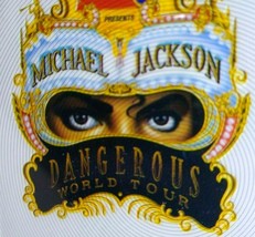 Michael Jackson 1991 Dangerous Tour Hologram Vintage Backstage Pass Original Pop - £20.63 GBP