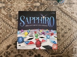 Sapphiro 100% COMPLETE MindWare 2016 Strategy Luck Jewels Board Game - $32.00