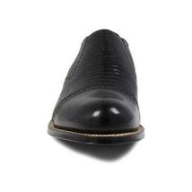 00067-001 Stacy Adams Shoes Madison Black Leather Cap toe slip on Leather Black image 7