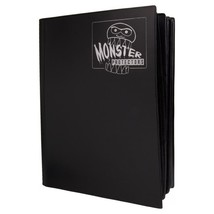 Monster Protectors Binder: 9-Pocket: Mega Monster: Matte Black - £27.40 GBP