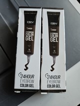 Ebin Eyebrow Color Gel CECG01 Natural Black Lot of 2 - £10.20 GBP