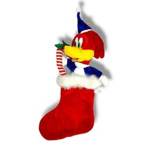 Vintage Woody Woodpecker Plush  Christmas Stocking Toy Network 1999 - £18.30 GBP