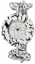 NEW Golden Classic 3161_Zebra Women&#39;s FASHIONISTA Zebra Circles Accessory Watch - £10.22 GBP