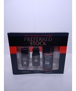 Vintage Coty PREFERRED STOCK Cologne Aftershave &amp; Shave Cream 3-Piece Gi... - $774.20 MXN
