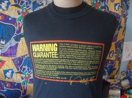 Vtg 80&#39;s Frank Zappa 1984 Tour Concert Band tee Tank Top Muscle Tee T-Sh... - £210.62 GBP
