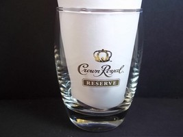 Crown Royal Reserve whiskey glass gold logo 8 oz whisky - £5.60 GBP
