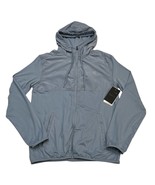 Hurley Jacket Mens S Lilac Ice Blue Exist Full Zip Performance Hooded Ru... - $31.32