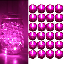 24 Pack PINK Submersible Waterproof Underwater Battery LED Tea Light~Wed... - $33.99