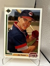 JIM THOME ROOKIE 1991 Upper Deck Final Edition  17F Cleveland Indians - $37.85 MXN
