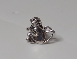 Cute Little Sterling Silver Monkey Pin - £23.90 GBP