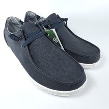 Skechers Mens Relaxed Fit Blue Melson Streetwear Slip-On Sneaker Shoes S... - £19.32 GBP