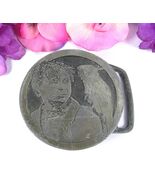 Vintage 1975 Buck-L-Up BARETTA &amp; BIRD Belt Buckle Pewter TV Det Robert B... - $532.71 MXN