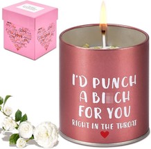Christmas gift for her,Scented Candle Gifts for Women,9oz Portable Tin Soy Candl - £13.02 GBP