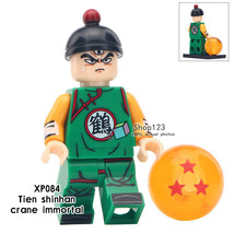 Single Sale Tien Shinhan Crane School Anime Dragon Ball Super Minifigures Block - £2.35 GBP