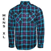 DIXXON FLANNEL x METALLICA RIDE THE LIGHTNING Flannel Shirt - Men&#39;s XL - £86.25 GBP
