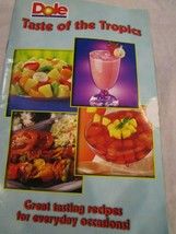 Vintage DOLE Taste of the Tropics Recipe Book Gently Used Rare Hard to Find - £7.95 GBP