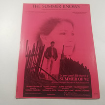 The Summer Knows Theme from Summer of 42 All Organ Sheet Music - $4.99