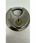 Stainless Steel Securus Padlock Trailer / Self Storage Lock 2 Keys - $7.87