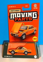 Matchbox 2024 Moving Parts 1973 BMW CSL 3.0 Orange Eco Recycled Metal - £5.50 GBP