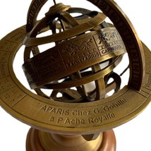  Brass Armillary | Nautical Globe Sphere | Zodiac Gift Article | Home Decor | Br - £26.29 GBP