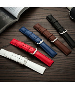 13mm H. Langley Smooth Texture Leather Watch Strap/Watchband (+ Change T... - £10.67 GBP