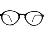 Vintage La Eyeworks Brille Rahmen BEBO 101 Schwarz Rund Voll Felge 45-21... - $74.22