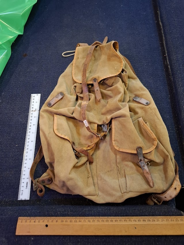 Old British Military Backpack [ARM10168] - $59.00