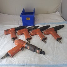 Lot of 5 Cleco Pneumatic Pistol Grip 1/4&quot; Screwdriver/Nutrunner Air Tool... - £315.56 GBP