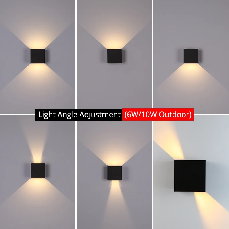  light outdoor waterproof ip65 porch garden wall lamp indoor bedroom bedside decoration thumb200