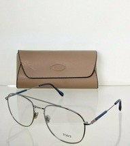 Brand New Authentic Tod&#39;s Eyeglasses TO 5216 014 56mm Gunmetal  Frame TO 5216 - £108.03 GBP