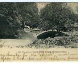 Blue Stone Bridge Fairmont Park Postcard Philadelphia Pennsylvania 1905 - $9.90