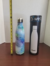 S&#39;well 251914 Vacuum Insulated Stainless Steel Water Bottle 25 oz White Marble - £21.33 GBP