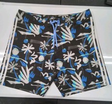 Men Adidas Seasonal Floral Beach Tech Shorts Size 37,  30 Box-E, AMc - £29.09 GBP