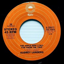 Audrey Landers - The Apple Doesn&#39;t Fall Far From The Tree / .. [7&quot; 45 rpm Promo] - £2.72 GBP
