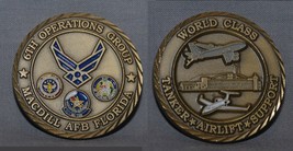 6TH Operations Group MacDill AFB World Class Tanker Airlift Support chal... - $14.84