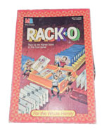 RACK-O Card Vintage Family Game Milton Bradley 1987 Used Complete cards ... - £8.45 GBP