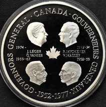 Massiv Silber Beweis Canada 1977 Governors Allgemeine Medaillon ~ Save d... - £59.45 GBP