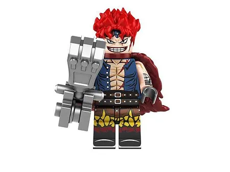 Gift Eustass Kid Pirate One Piece Cartoon TV Show Minifigure Mini Action Figures - £5.93 GBP